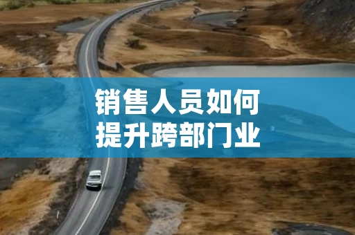销售人员如何提升跨部门业绩