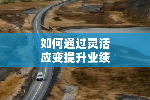 如何通过灵活应变提升业绩